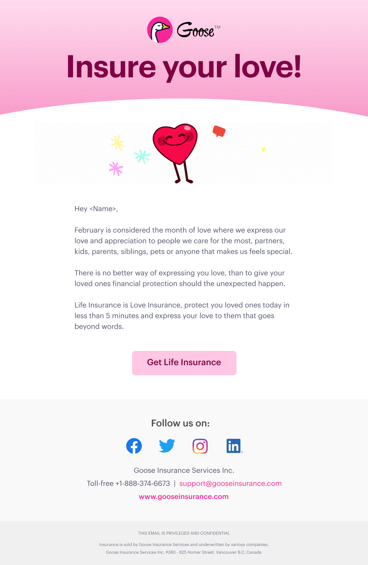 Email Valentines